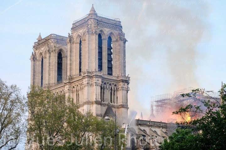 Cathédrale Notre-Dame en feu – 15 avril 2019