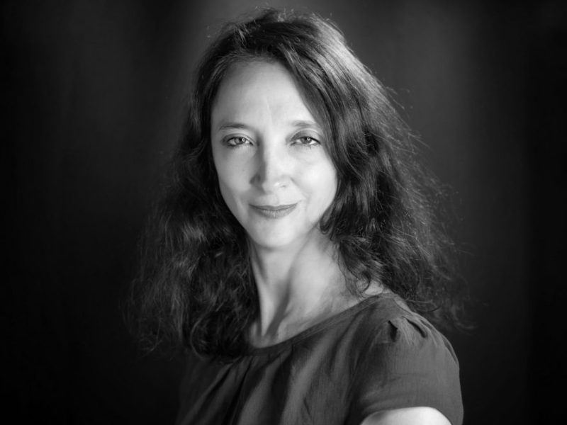 woman black and white face Jacques Julien