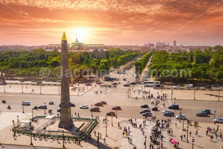 The Place de la Concorde of Paris
