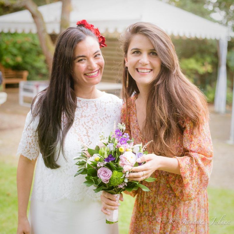 two women at a wedding