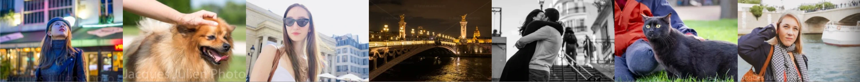 Portrait, lifestyle, couple and animal photography taken outdoors in Paris